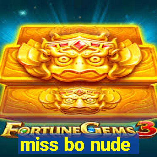 miss bo nude